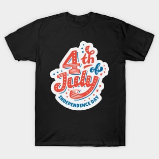 Nationalfeiertag der Vereinigten Staaten von Amerika T-Shirt